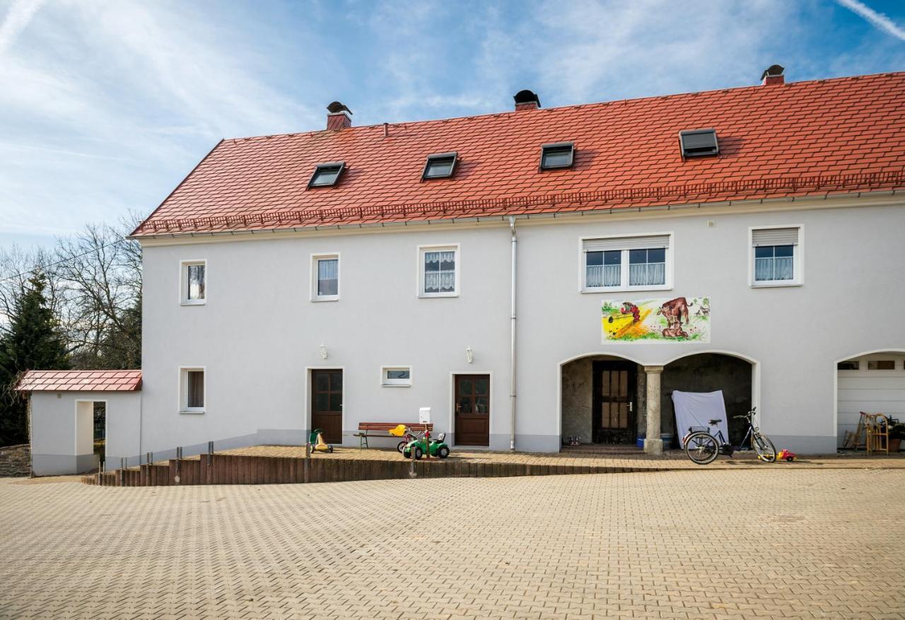 Ferienwohnung Am Bauernhof Oederan Buitenkant foto