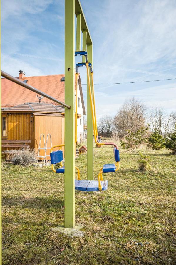 Ferienwohnung Am Bauernhof Oederan Buitenkant foto